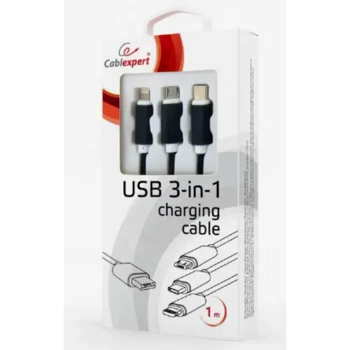 Kabl USB A - Type C/lightning/micro USB CC-USB2-AM31-1M Gembird 1m slika 3