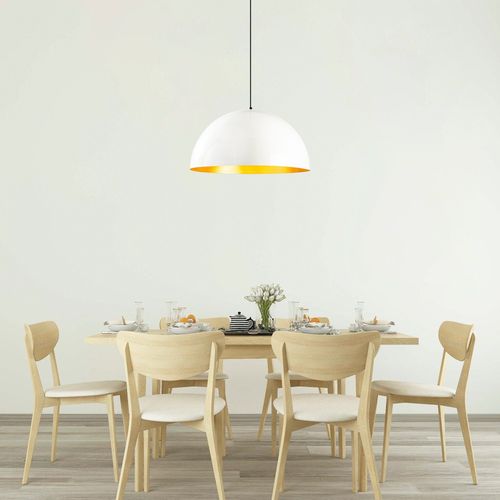 Opviq Vislica LIGHT L bijela, metal, 60 x 60 cm, visina 126 cm, duljina kabla 90 cm, E27 40 W, Berceste - 236-S slika 2