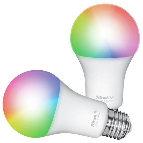 Trust smart wifi žarulja E27 RGB, duo pakiranje slika 1