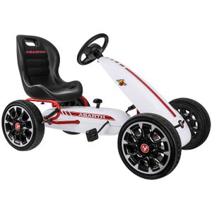 Go-Kart ABARTH na pedale – bijeli