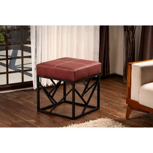 Koza - Claret Red Claret Red Pouffe