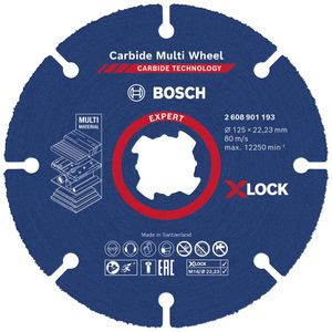 BOSCH Rezna ploča X-LOCK EXPERT 125x22,23 mm