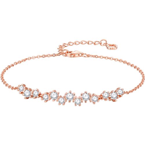 Crystal Vision narukvica Blush rose gold slika 1