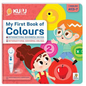 Interaktivna knjiga Kuku - My First Book of Colours (bez olo