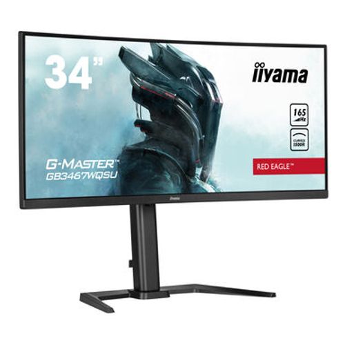 Iiyama G-Master Red Eagle GB3467WQSU-B5 VA zakrivljeni gejmerski monitor 34" slika 2