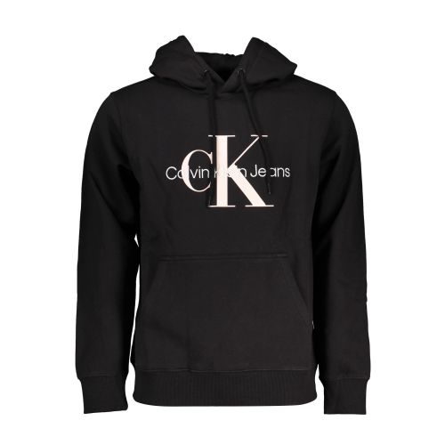 CALVIN KLEIN MEN'S BLACK ZIPLESS SWEATSHIRT slika 1