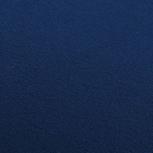 Tabure plavo-zlatni baršunasti slika 6