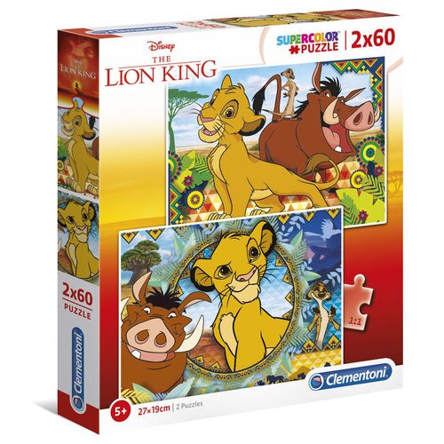 Disney The Lion King puzzle 2x60pcs slika 2