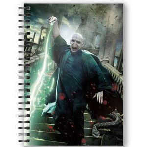 Harry Potter Voldemort A5 3D bilježnica
