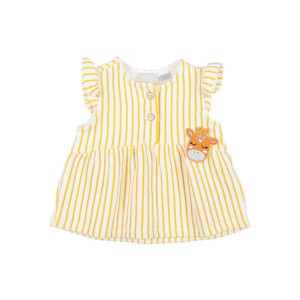 Chicco Bluza bez rukava za bebe, Žuta
