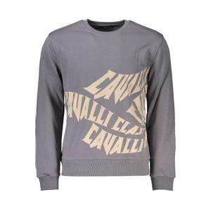 CAVALLI CLASS SWEATSHIRT WITHOUT ZIP FOR MAN GRAY