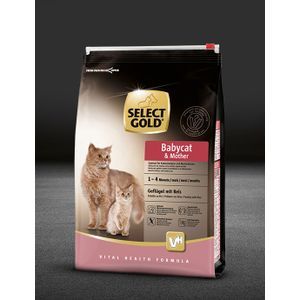 Select Gold CAT Babycat&Mother živina 400 g KRATAK ROK 1+1 GRATIS