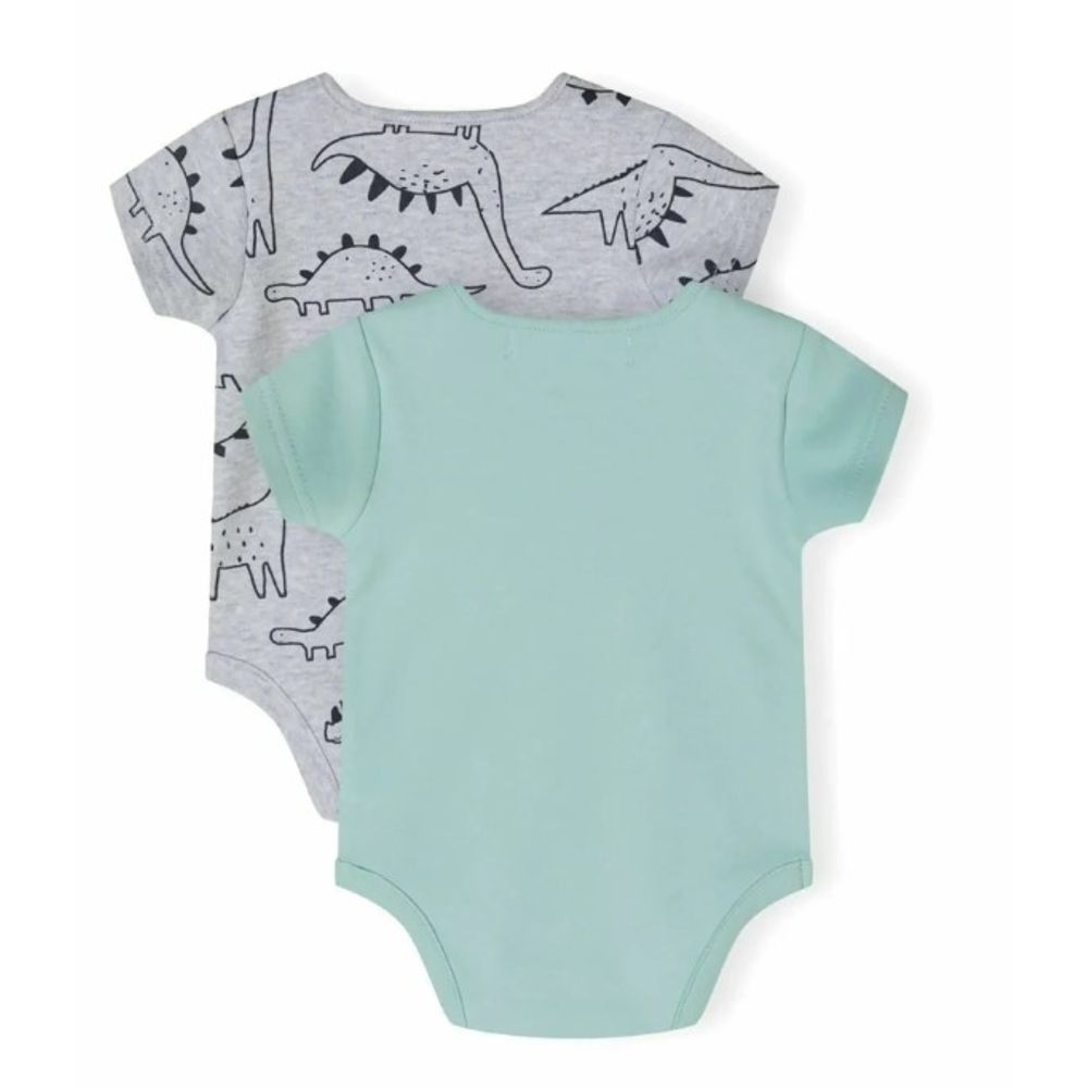Minoti Bodi sa kratkim rukavima za bebe - Dino, 3-6 mj - 2kom slika 2