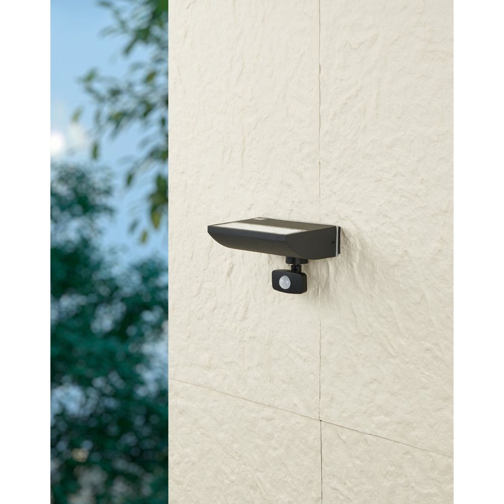 Eglo zidna rasvjeta sorronaro led 10,5w 3000k 1000lm crno/prozirno v:120mm slika 3