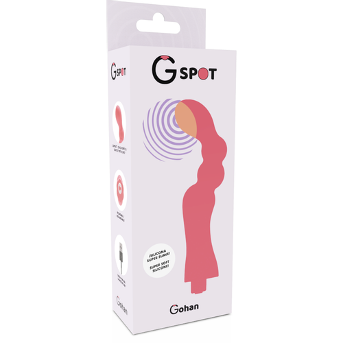 G-Spot Gohan light red vibrator slika 5