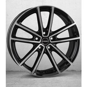 Borbet Aluminijumska felga W 7X17 5X112 ET43 black polished glossy