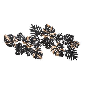 Mauro Ferretti Metalni zidni panel dark leaf cm 133x6,5x63