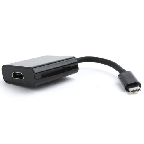 A-CM-HDMIF-01 Gembird USB-C to HDMI adapter, black (A-CM-HDMIF-03) FO A slika 1