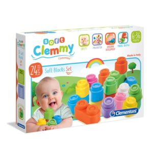 Clementoni Soft Clemmy kocke 24kom