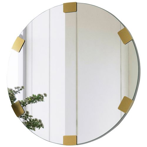 Chakra Mirror - Gold Gold Decorative Mirror slika 3