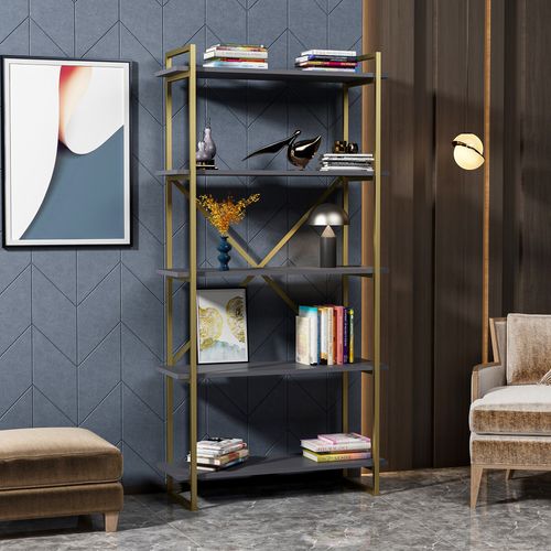 Elston 900 - Gold, Anthracite Gold
Anthracite Bookshelf slika 2