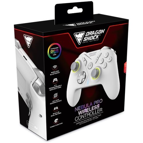 Dragonshock Nebula Pro Wireless Controller White Switch slika 4