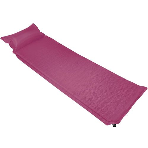 Zračni madrac na napuhavanje s jastukom 55 x 185 cm ružičasti slika 1