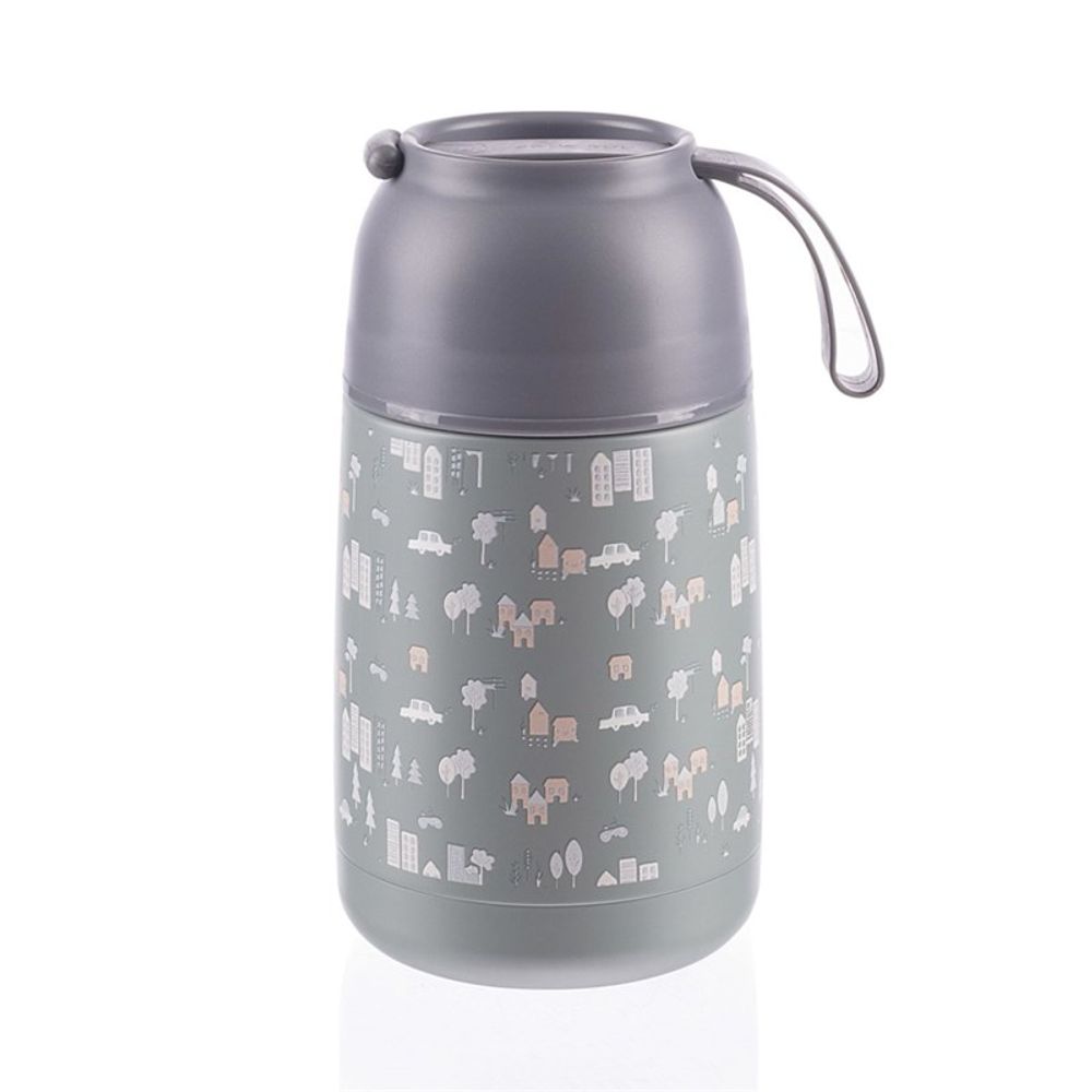 Zopa Termos posuda za hranu sa silikonskim držačem 620ml, City slika 1