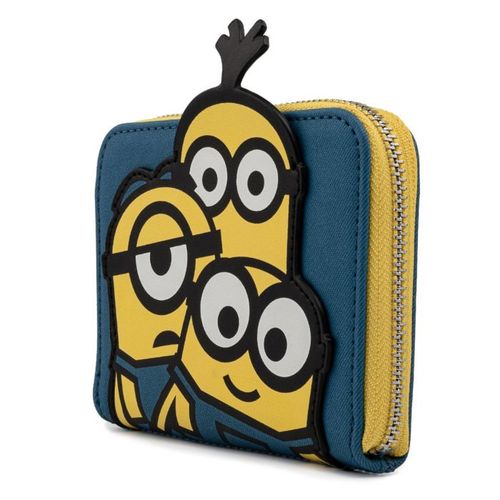 Loungefly Minion Triple Minion Bello Novčanik s Patentnim Zatvaračem slika 2