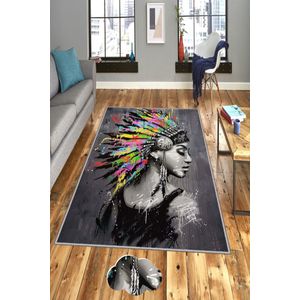 Tanka višebojna staza Hmnt1 (80 x 150 cm) - DIGITALNI PRINT - izložbeni artikl (oštećenja ambalaža)