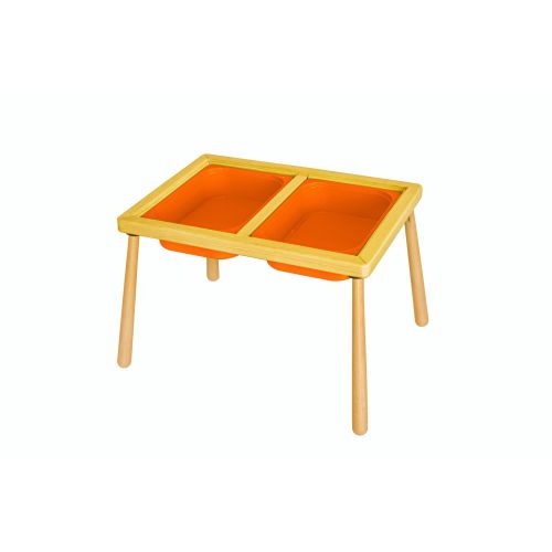 Woody Fashion Dječji stol Table - Orange slika 1