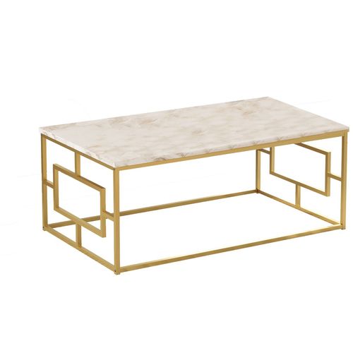 VG12-GE White Marble
Gold Coffee Table slika 6