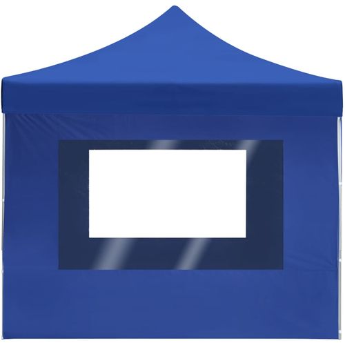 Profesionalni sklopivi šator za zabave 4,5 x 3 m plavi slika 41
