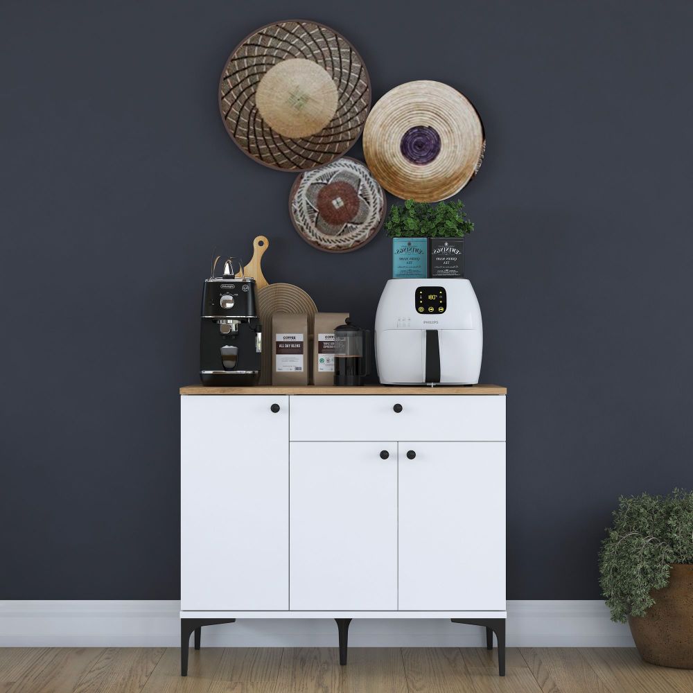JE194 - 3803 WalnutWhite Kafa Stalak slika 2