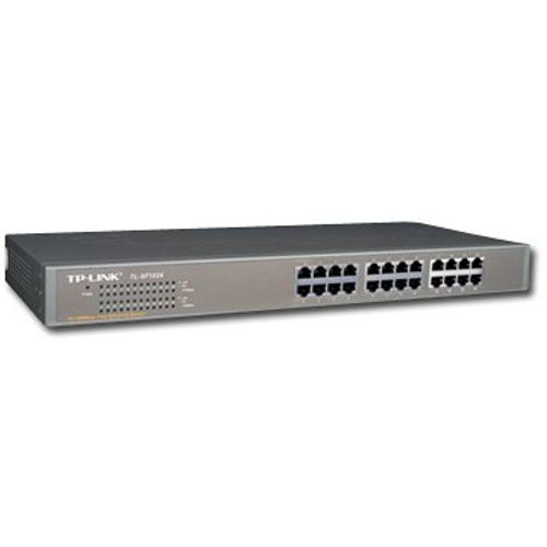 Switch TP-Link TL-SF1024, 24-Port RJ45 10/100Mbps Standard 19-inch rack-mountable steel case switch, 4.8Gbps Switching Capacity, Fanless, Auto Negotiation/Auto MDI/MDIX slika 2