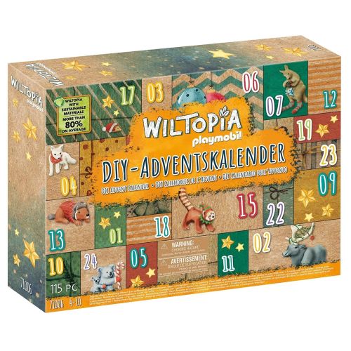 Playmobil Wiltopia Advent kalendar putovanje oko sveta slika 1