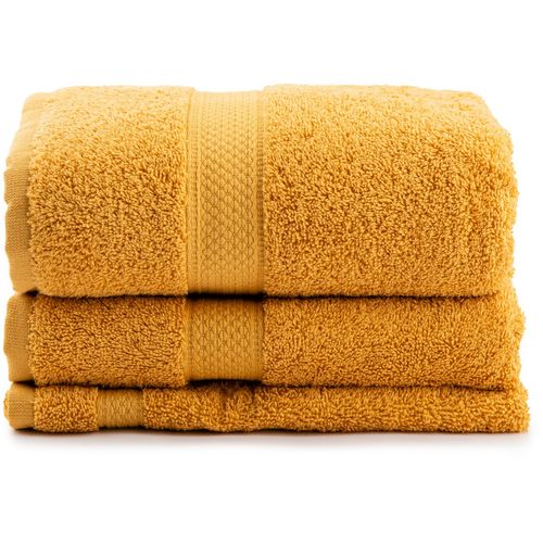 Colorful - Mustard Mustard Towel Set (3 Pieces) slika 2