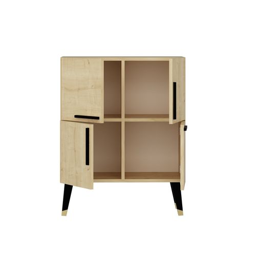 Woody Fashion Konzola, Makro - Sapphire Oak slika 4