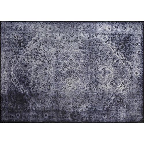 Conceptum Hypnose  Blues Chenille - Gray AL 22  Multicolor Hall Carpet (75 x 150) slika 1