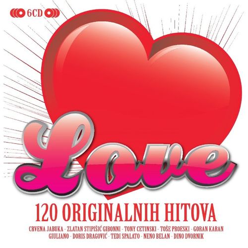 Razni Izvođači - Love -  6Cd Box slika 1