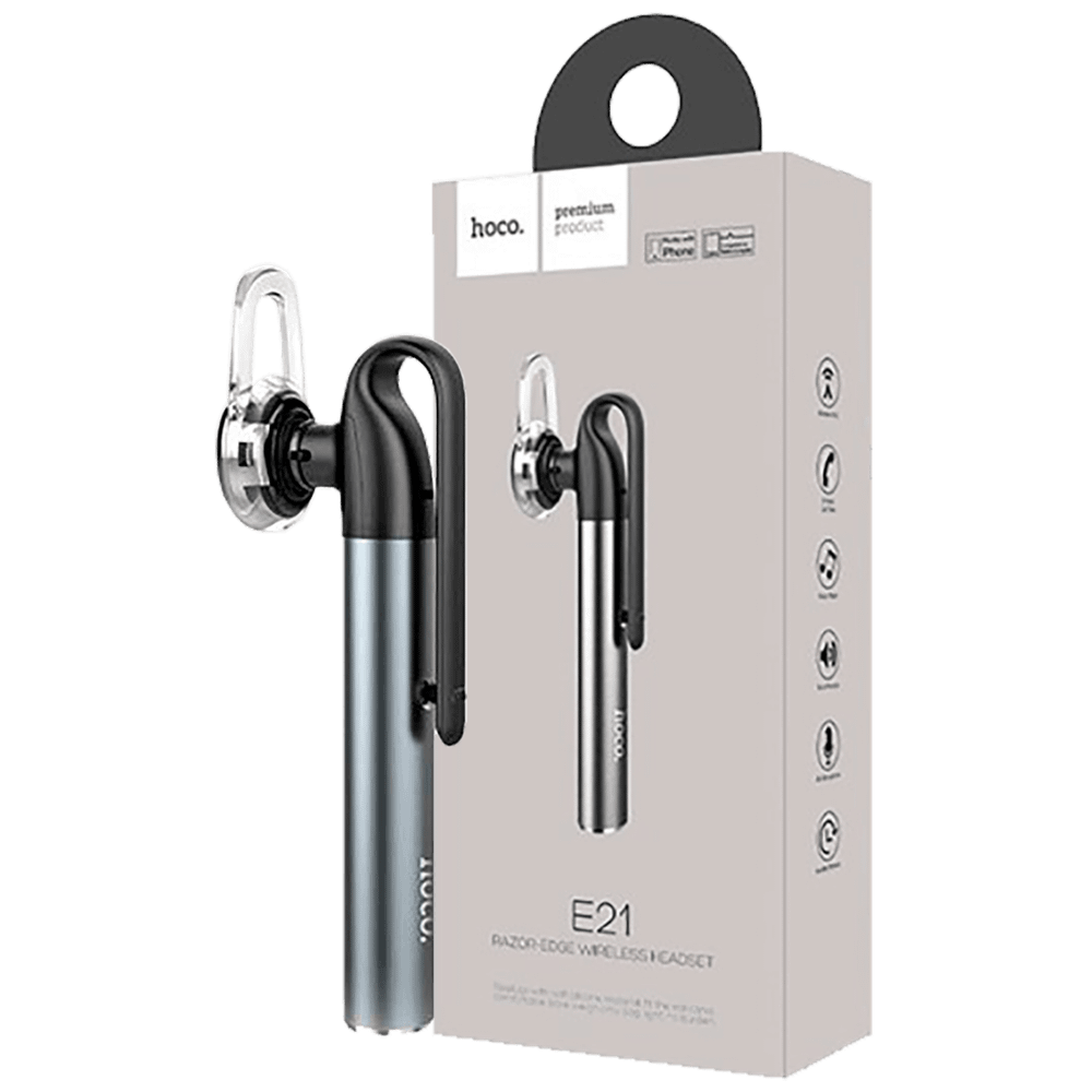 hoco. Slušalica bežična sa mikrofonom- E21 Razor-Edge Gray slika 1