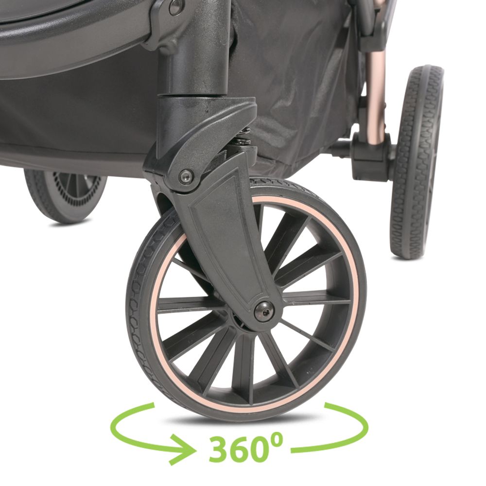 Lorelli Kolica za bebe Aria 3U1, Grey slika 22