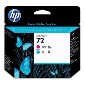 HP glava No.72 Magenta+Cyan (C9383A)