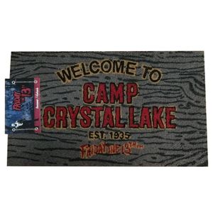Friday 13th Welcome Camp Crystal doormat