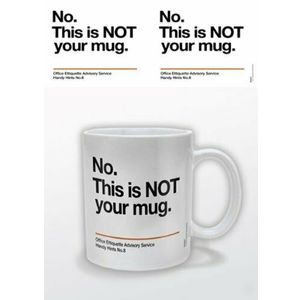 Pyramid Keramička Šalica 'Not Your Mug'