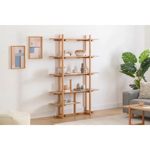 Maya - Natural Natural Bookshelf