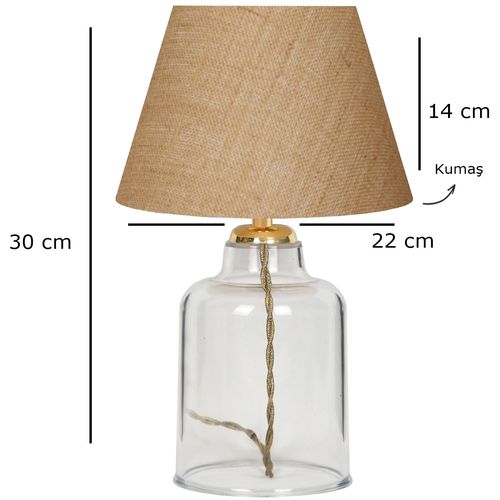 AYD-3138 Cream Table Lamp slika 3