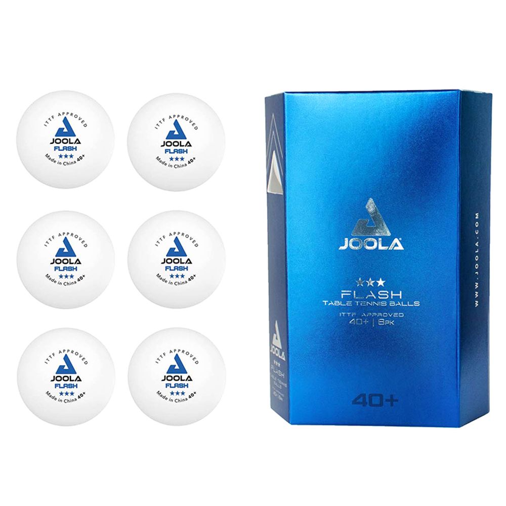 Joola Loptice za stoni tenis Flash *** 40+ White 6 slika 1
