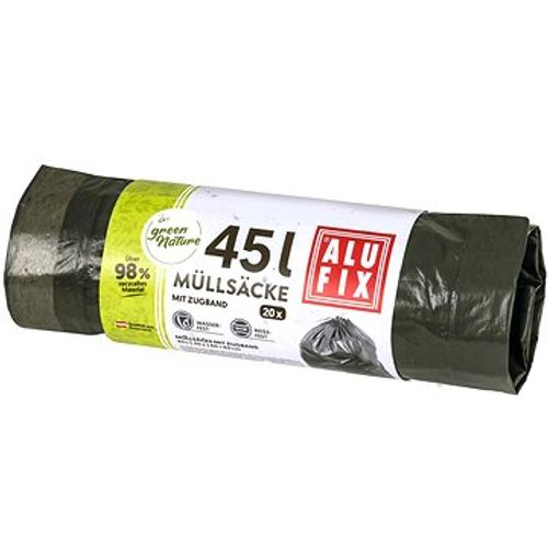 Alufix vreće za smeće Green Nature 45L 20 kom slika 1