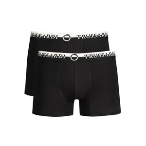 TRUSSARDI MEN'S BLACK BOXER